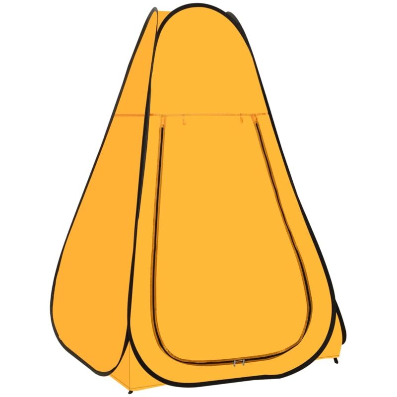 

Carpa de ducha emergente amarilla - Vidaxl