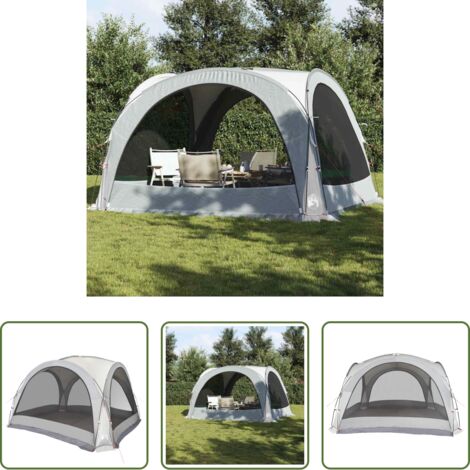 vidaXL Carpa para eventos -  Tienda de fiesta impermeable blanco