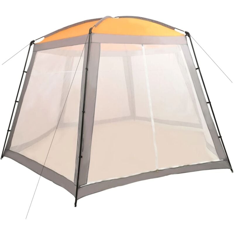 

Vidaxl - Carpa para piscinas 500x433x250 cm gris
