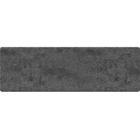 vidaXL  Carpet Runner  Grey 80 x 500 cm 100% Polypropylene Tuft