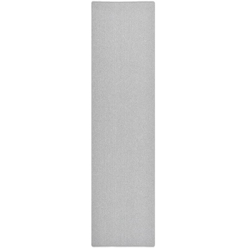 Carpet Runner Light Grey 80x300 cm - Grey - Vidaxl