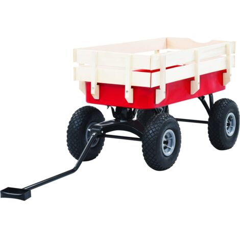 vidaXL Carrello a Mano 150 kg Rosso