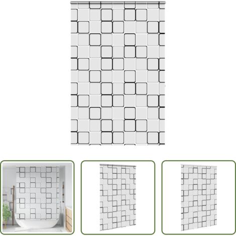 vidaXL Cassetta doccia -  Tenda a Rullo Doccia Cassonetto 150x240 cm Larghezza Tessuto