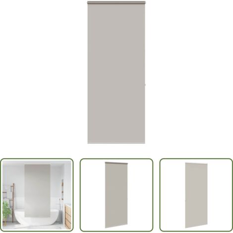 vidaXL Cassetta doccia -  Tenda a Rullo Doccia Cassonetto 90x240 cm Larghezza Tessuto