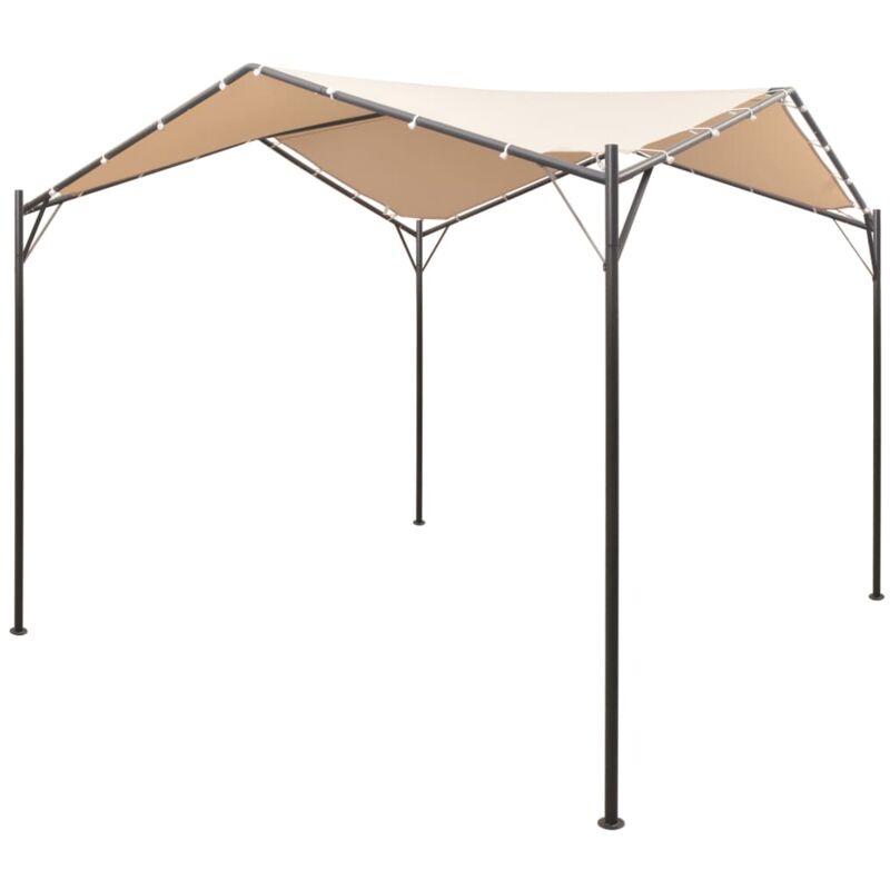 

Cenador de Acero Beige 3x3 m - Beige - Vidaxl