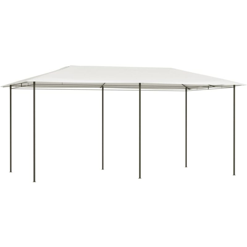 

Cenador color crema 3x6x2,6 m 160 g/m² - Crema - Vidaxl