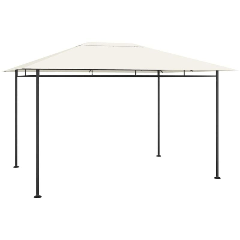 

Cenador color crema 4x3x2,7 m 180 g/m² - Crema - Vidaxl