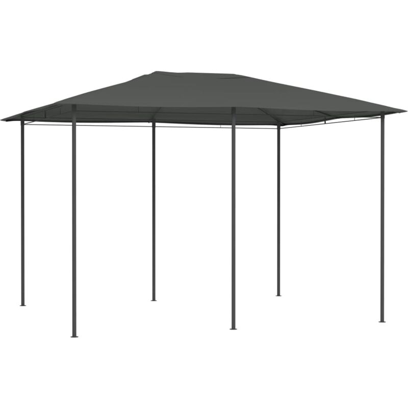 

vidaXL Cenador gris antracita 3x4x2,6 m 160 g/m² - Antracita