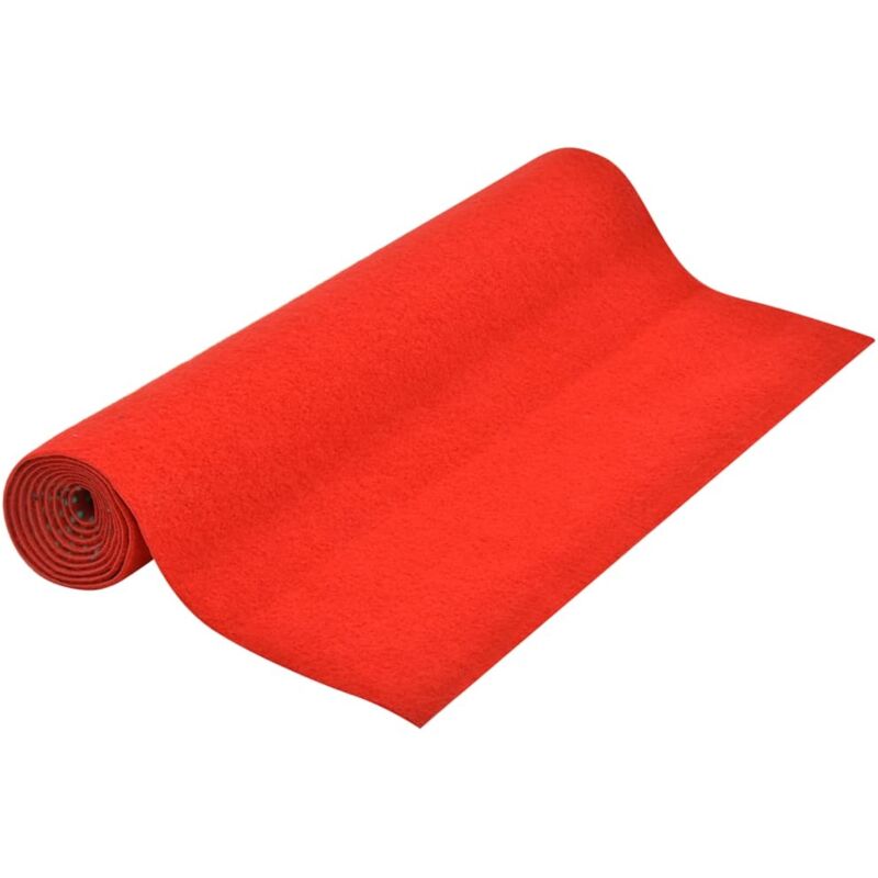 

vidaXL Césped artificial con tacos rojo 20x1,33 m - Rojo