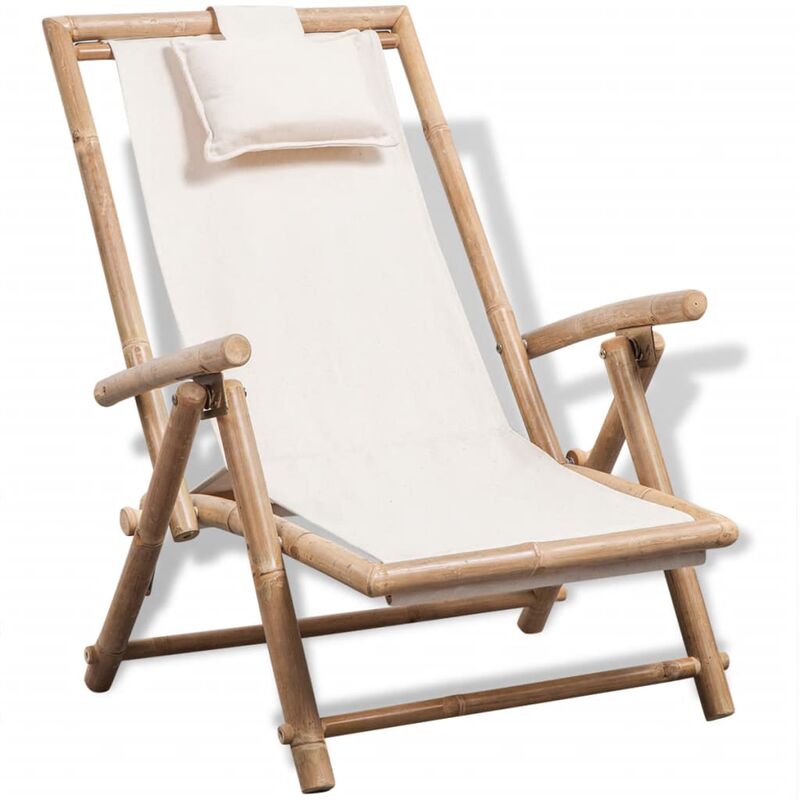 Chaise de terrasse d'ext¨¦rieur Bambou - Vidaxl