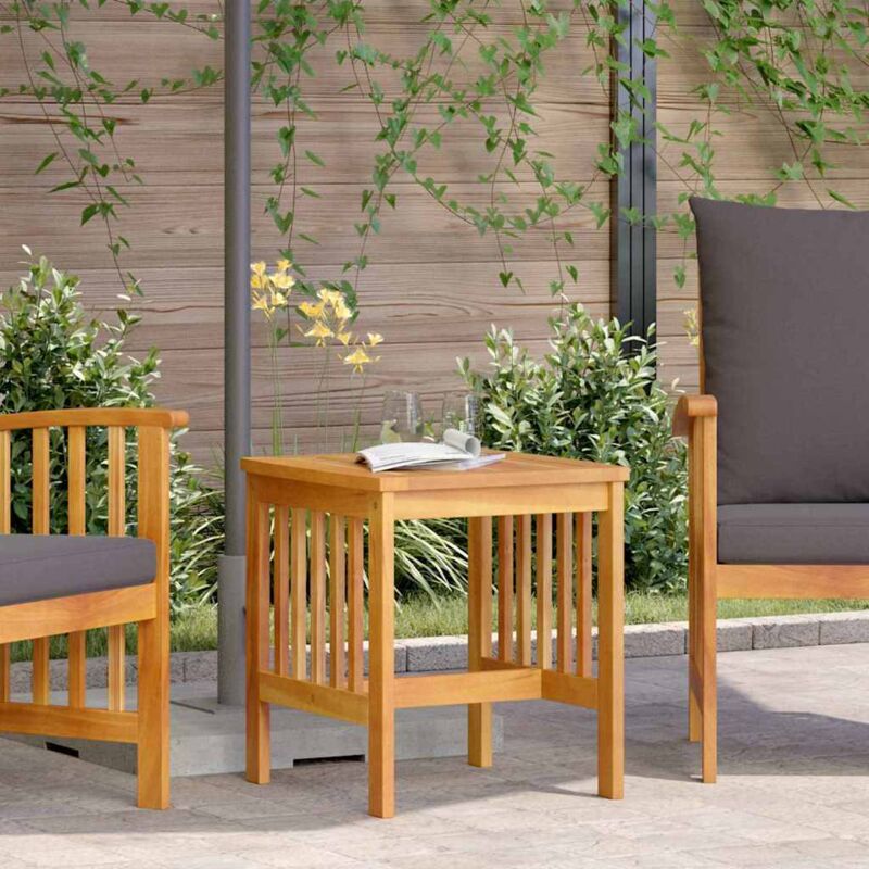 Vidaxl - Table d'appoint Marron Bois d'acacia massif