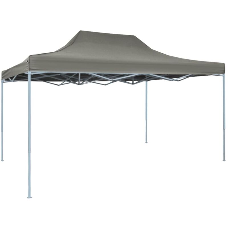 Tente pliable escamotable 3 x 4,5 m Anthracite