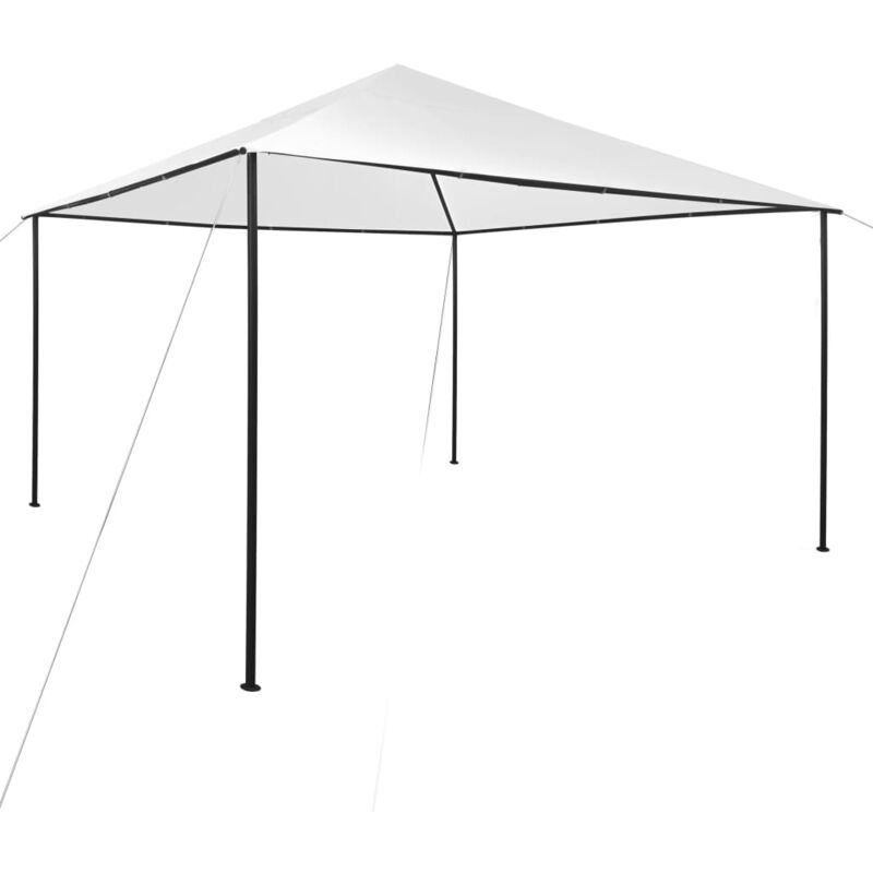 Tonnelle 4x4x3 m Blanc 180 g/m²