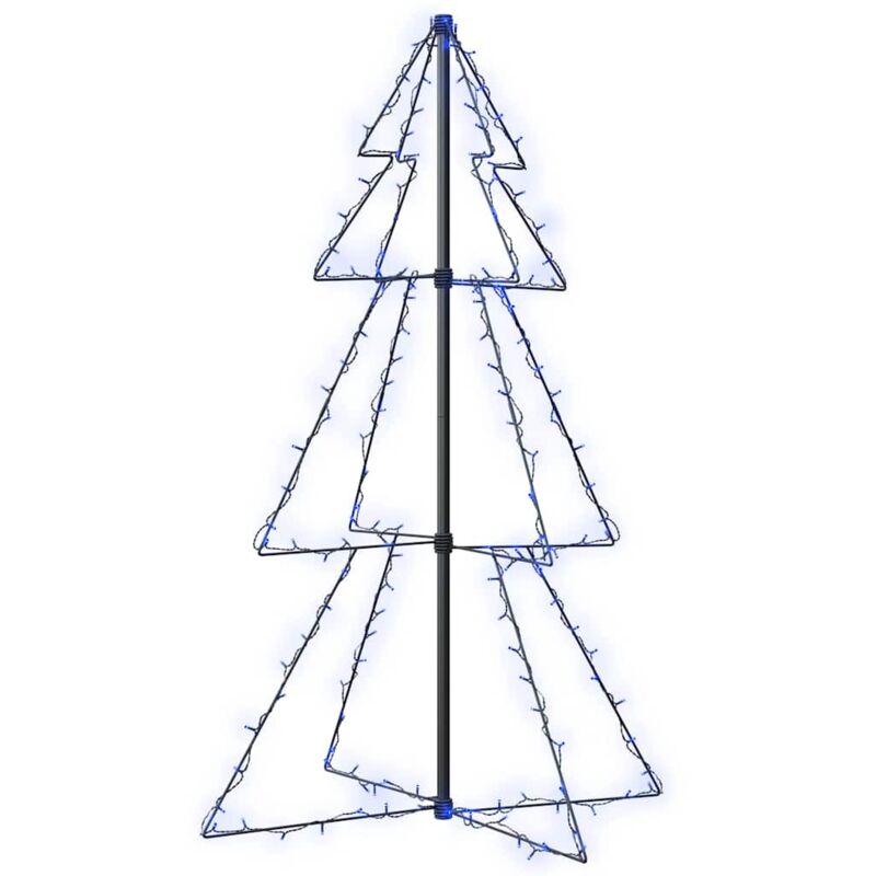Image of Christmas Cone Tree 160 LEDs Indoor&hellip;