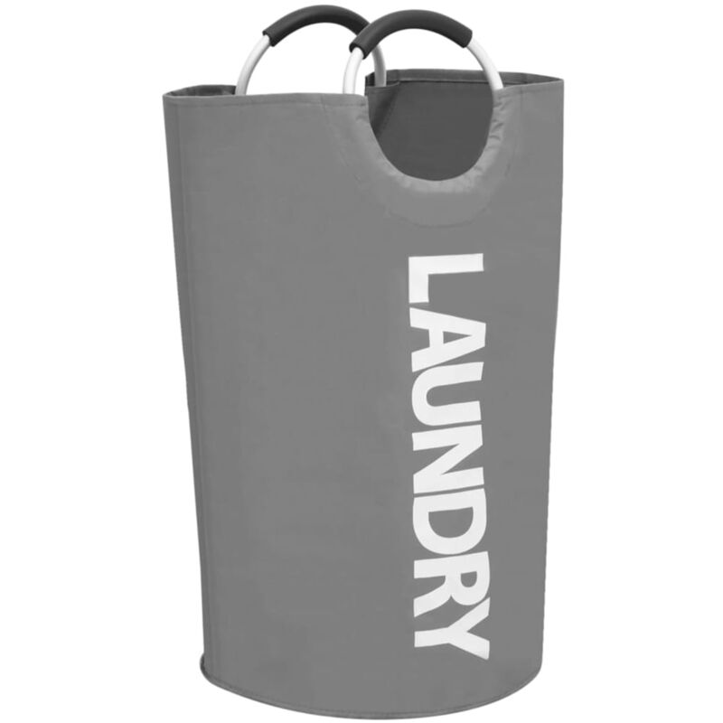 

vidaXL Clasificador de ropa 2 unidades gris - Gris