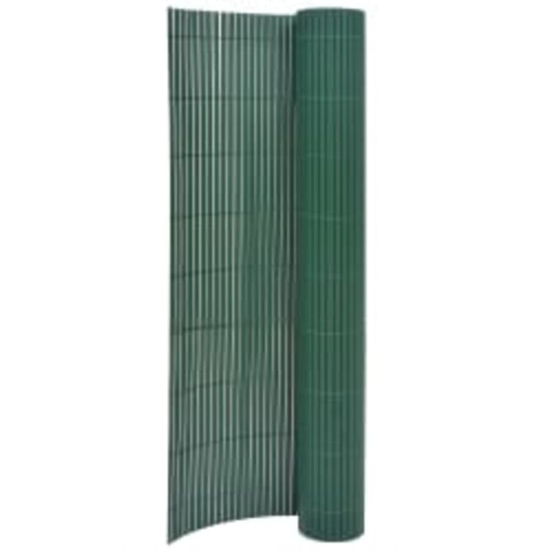 Vidaxl - Clôture de jardin double face 90x400 cm Vert
