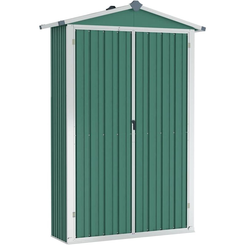 

Cobertizo de jardín acero galvanizado verde 107,5x46x183cm - Verde - Vidaxl