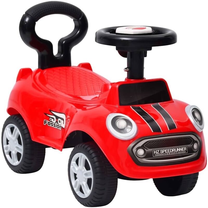 

vidaXL Coche correpasillos rojo - Rojo