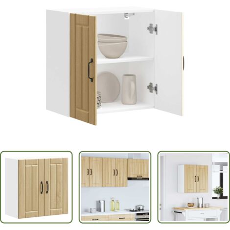 vidaXL Cocina -  Armario de pared de cocina Lucca roble sonoma