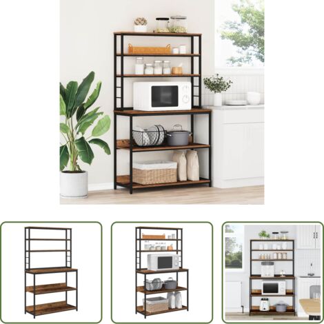 vidaXL Cocina moderna -  Estante de cocina Madera Vieja 100 x 40 x 168 cm