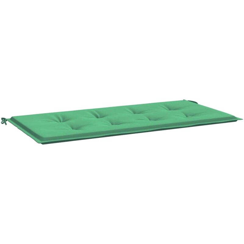 

Cojín de banco de jardín verde 120x50x4 cm - Verde - Vidaxl