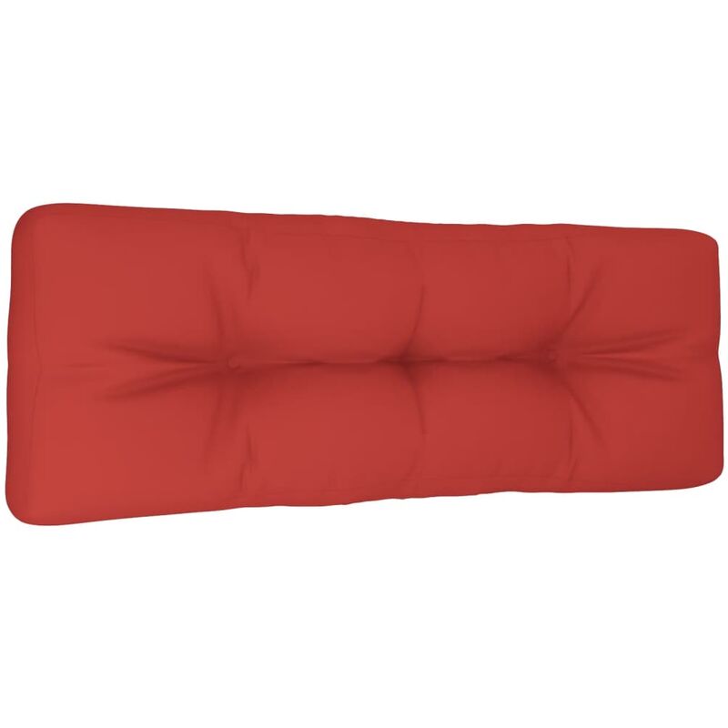 

vidaXL Cojín de Sofá de Jardín Tela 120x40x12 cm Rojo - Rojo
