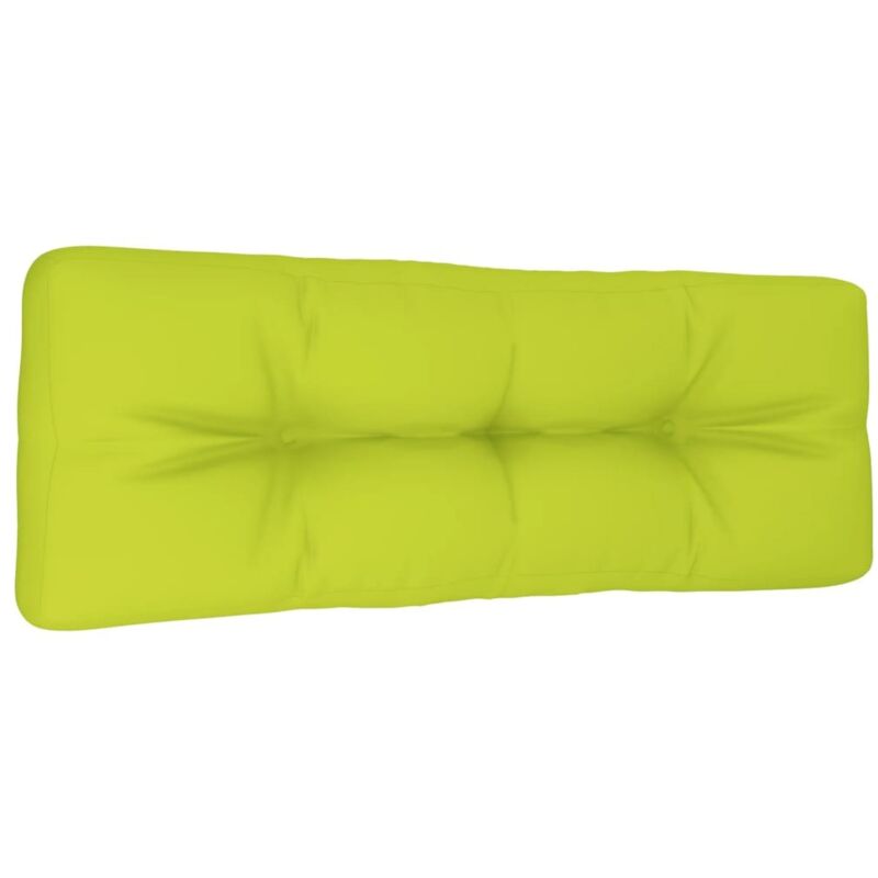 

vidaXL Cojín de Sofá de Jardín Tela 120x40x12 cm Verde Brillante - Verde