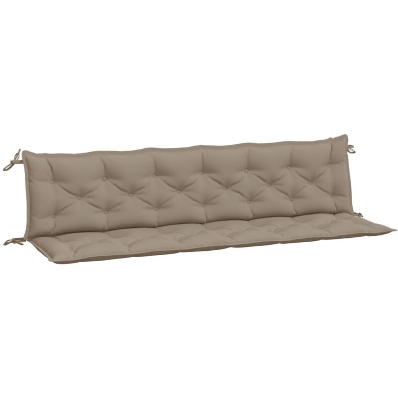 

Cojín para balancín tela gris taupe 200 cm - Gris Topo - Vidaxl