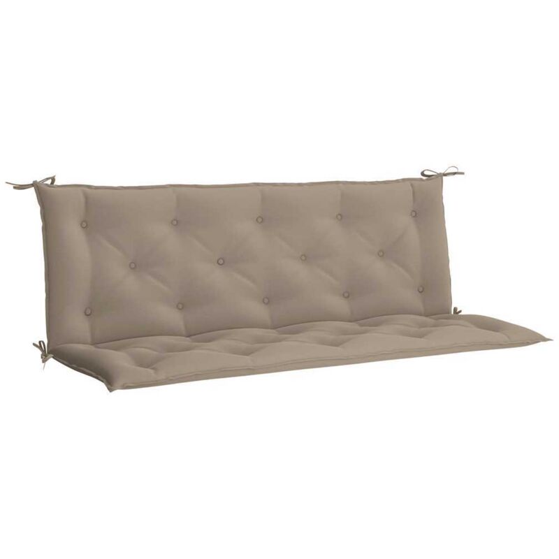 

vidaXL Cojín para balancín tela gris topo 150 cm - Gris Topo