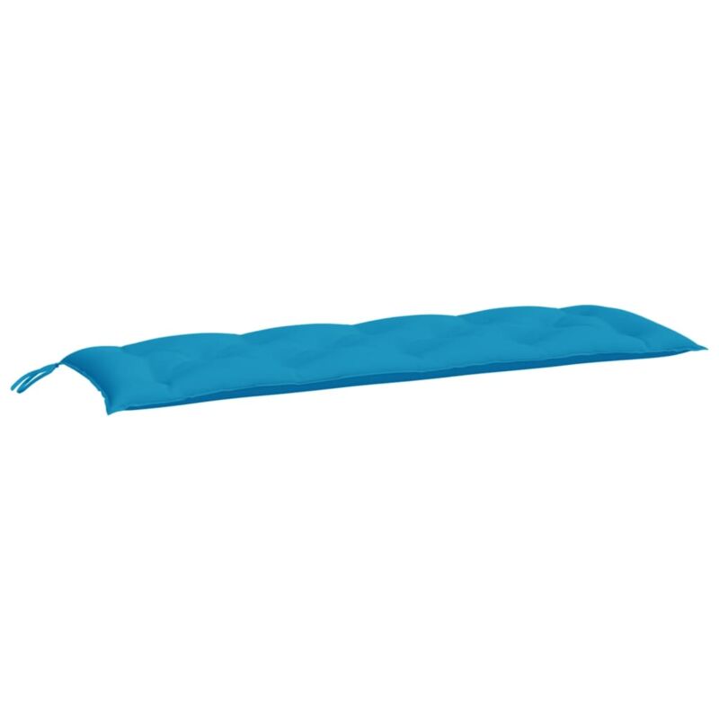 

vidaXL Cojín para columpio balancín de tela azul claro 150 cm - Azul