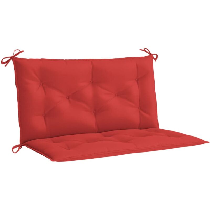 

vidaXL Cojín para columpio balancín tela rojo 100 cm - Rojo