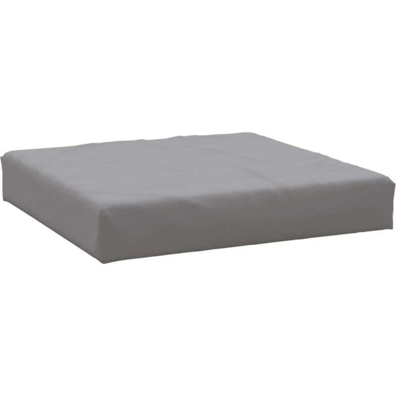

Cojín para otomana de palés tela gris - Gris - Vidaxl