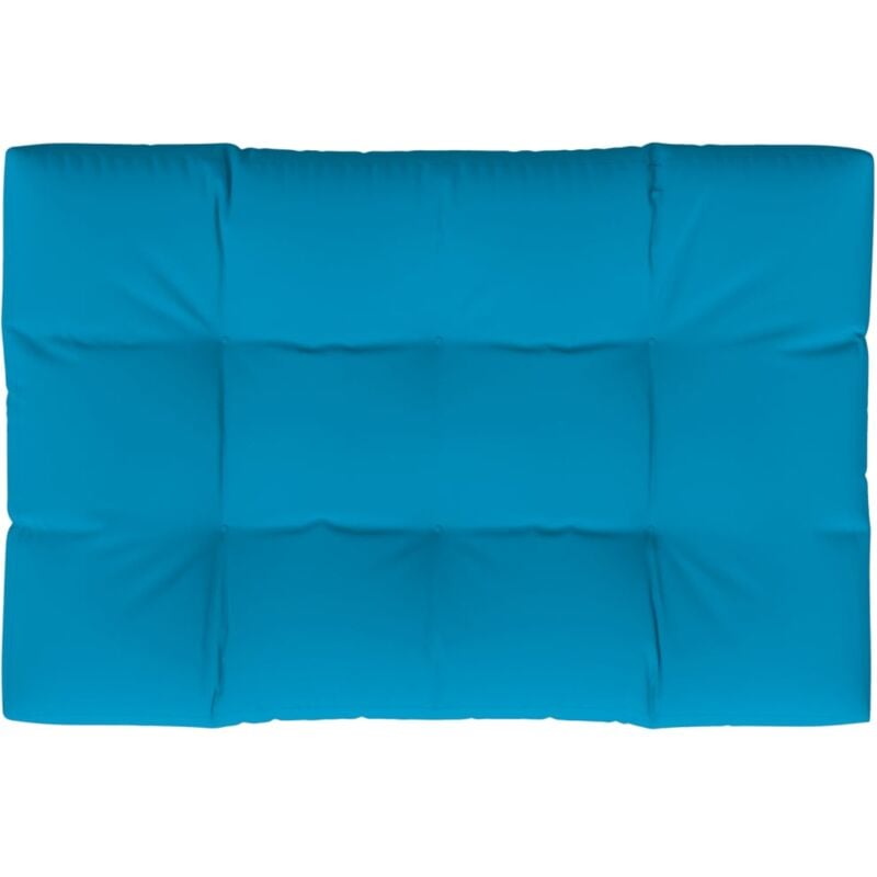 

vidaXL Cojín para sofá de palets azul 120x80x12 cm - Azul