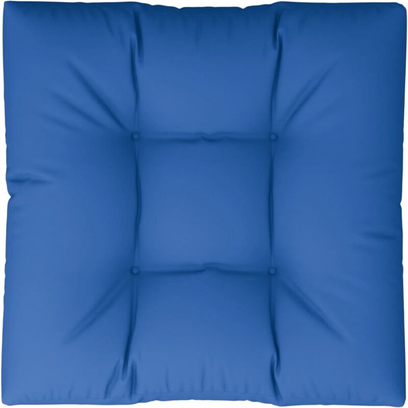

vidaXL Cojín para sofá de palets azul royal 80x80x12 cm - Azul