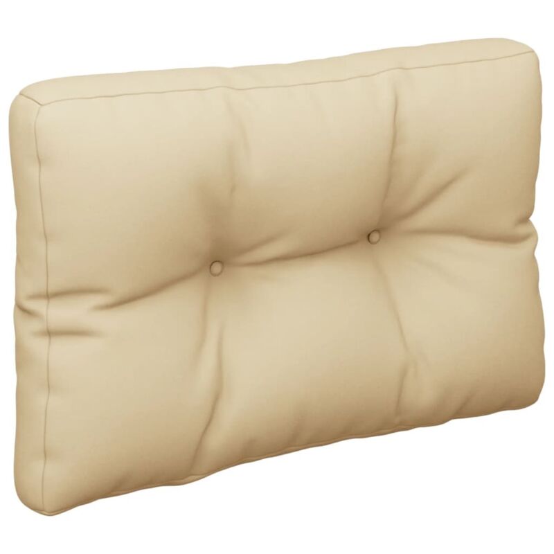 

Cojín para sofá de palets beige 50x40x12 cm - Beige - Vidaxl