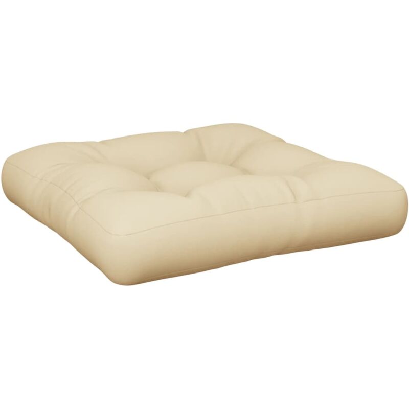

Cojín para sofá de palets beige 60x60x10 cm - Beige - Vidaxl