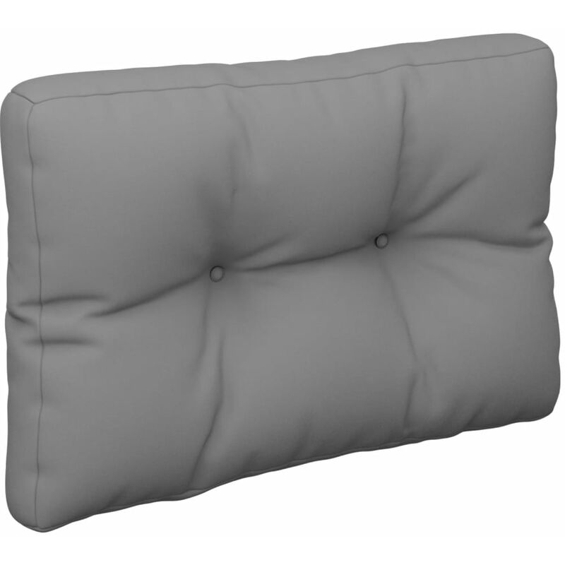

Cojín para sofá de palets gris 50x40x12 cm - Gris - Vidaxl