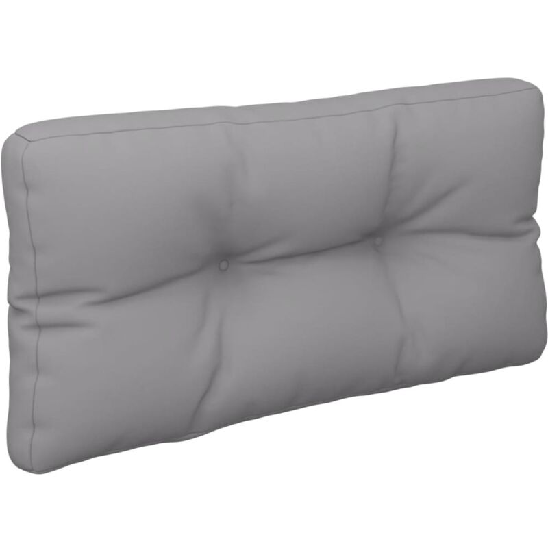 

vidaXL Cojín para sofá de palets gris 80x40x12 cm - Gris