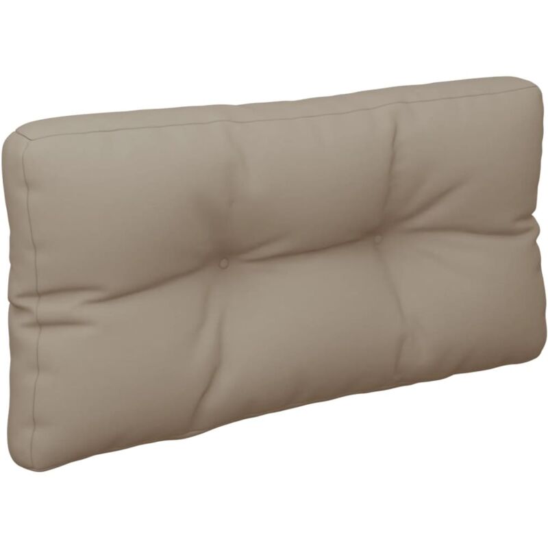 

Cojín para sofá de palets gris taupe 70x40x12 cm - Gris Topo - Vidaxl
