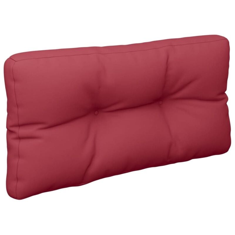 

Cojín para sofá de palets rojo tinto 80x40x12 cm - Rojo - Vidaxl