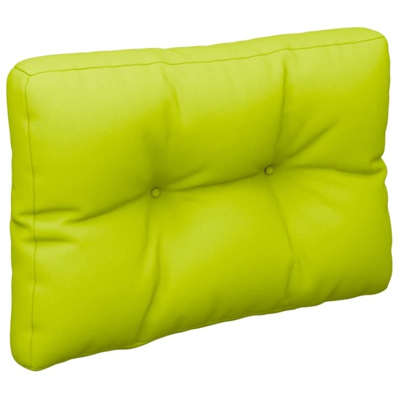 

Cojín para sofá de palets verde brillante 50x40x12 cm - Verde - Vidaxl