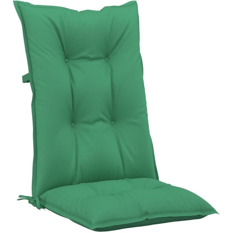 

Cojines para sillas de jardín 2 uds verde 120x50x7 cm - Verde - Vidaxl