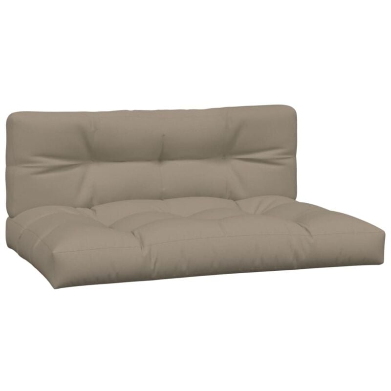 

Cojines para sofá de palets 2 piezas gris taupe - Gris Topo - Vidaxl