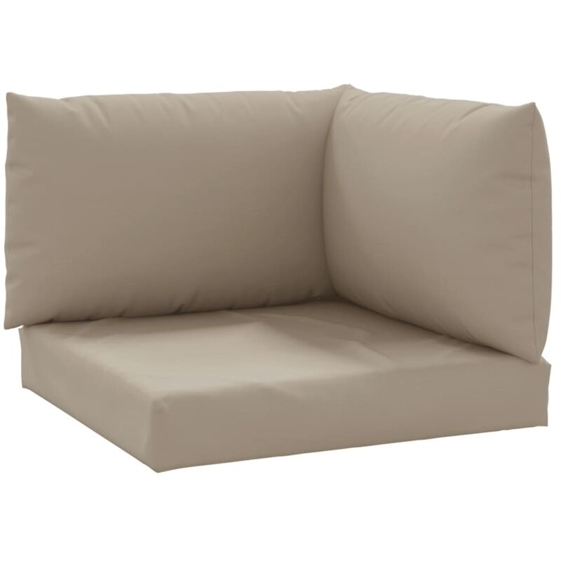 

Cojines para sofá de palets 3 piezas tela gris taupe - Gris Topo - Vidaxl