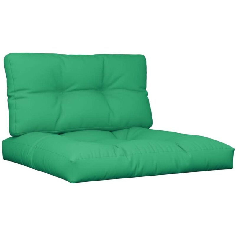 

Cojines para sofá de palets 2 piezas verde - Verde - Vidaxl