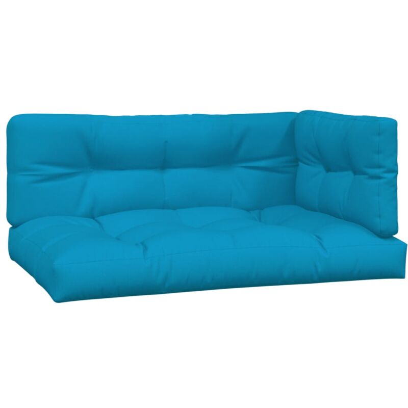 

Cojines para sofá de palets 3 piezas azul - Azul - Vidaxl