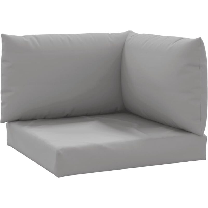 

Cojines para sofá de palets 3 unidades tela gris - Gris - Vidaxl