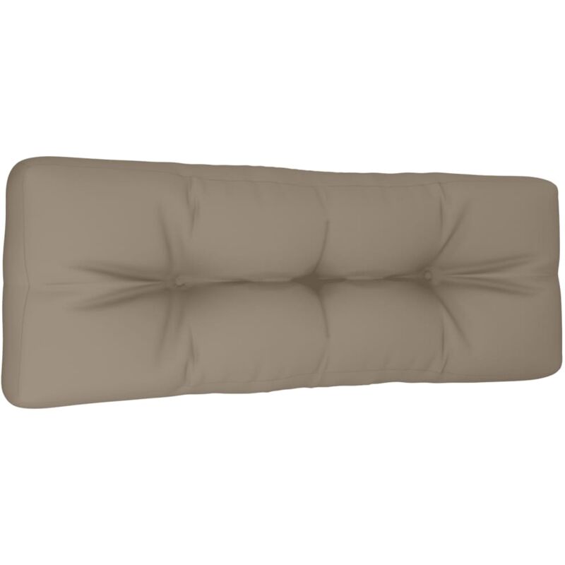 

Cojín de sofá de jardín tela gris taupe 120x40x12 cm - Gris Topo - Vidaxl