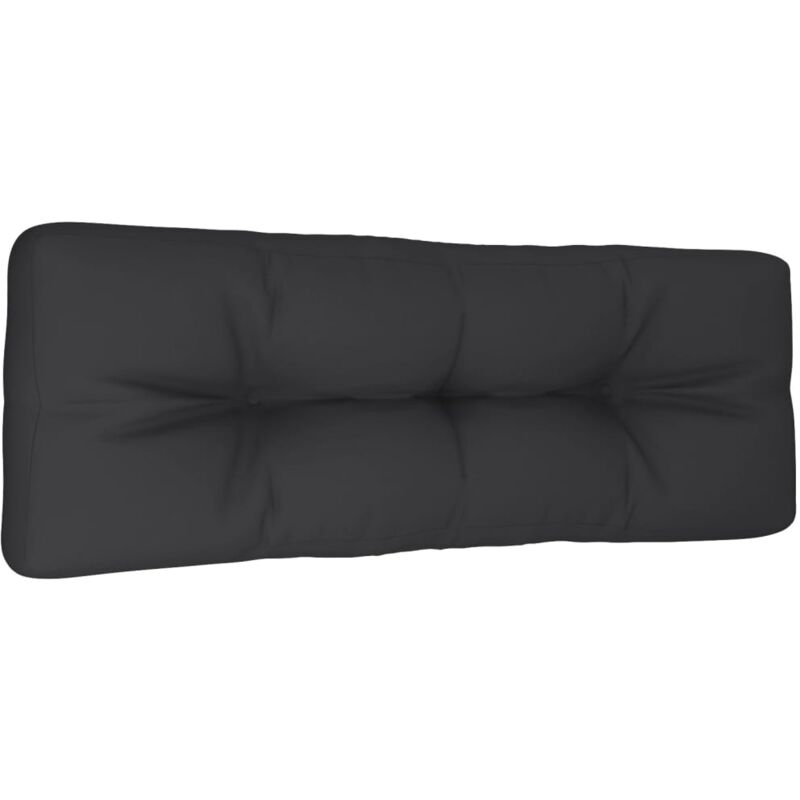 

Cojín de sofá de jardín tela negro 120x40x12 cm - Negro - Vidaxl