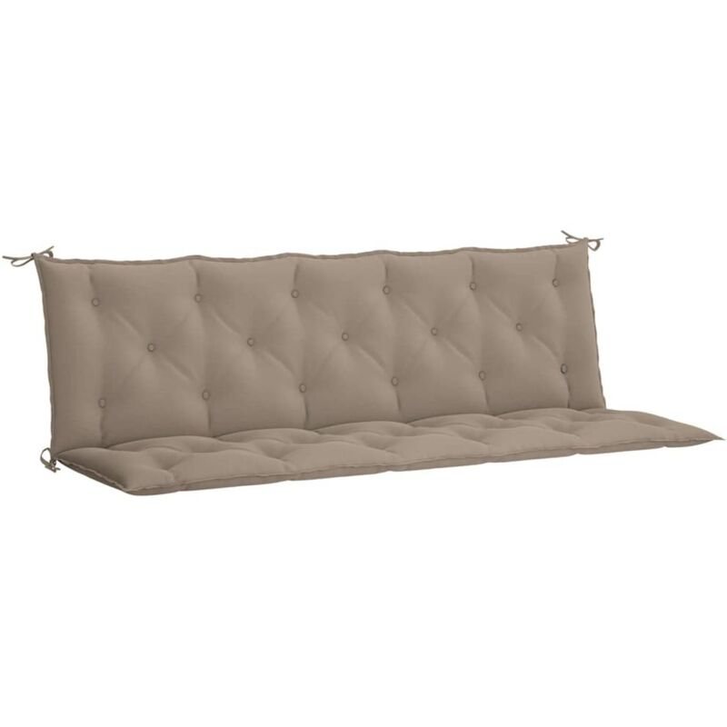 

vidaXL Cojín para balancín de tela gris topo 180 cm - Gris Topo